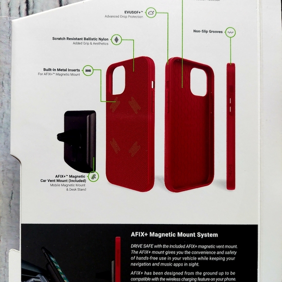 IPhone 12 pro max phone case - RED - Picture 3 of 3